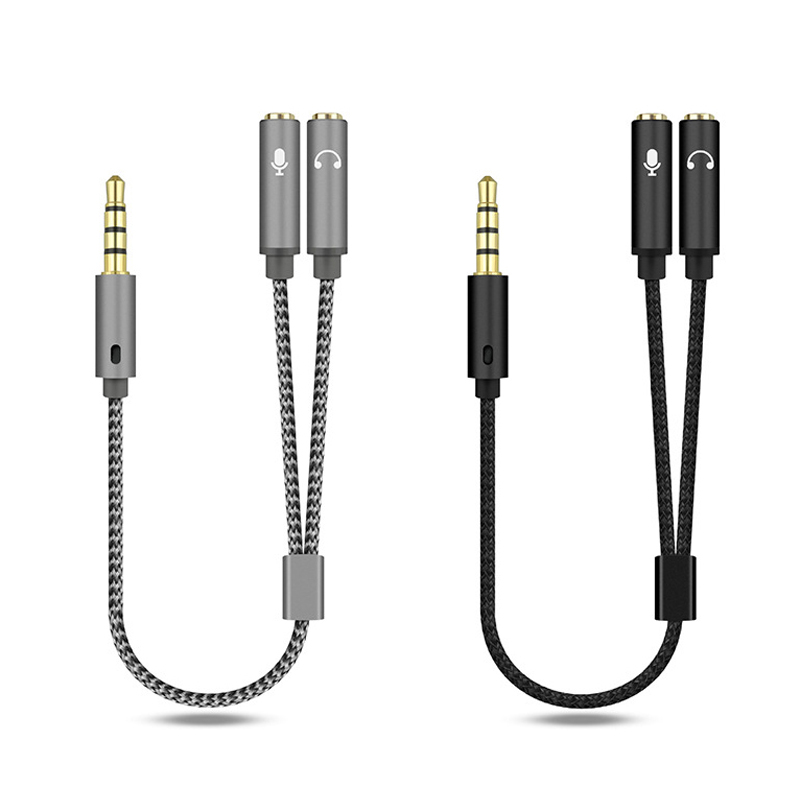 Esports Gaming Splitter - Kulaklık Splitter 3.5mm Ses + Mikrofon