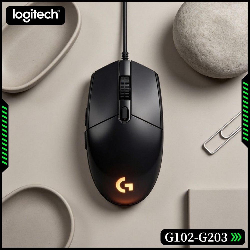 Esports Gaming Tournaments - Logitech G102 Oyuncu Mouse'u, 20M Tıklama