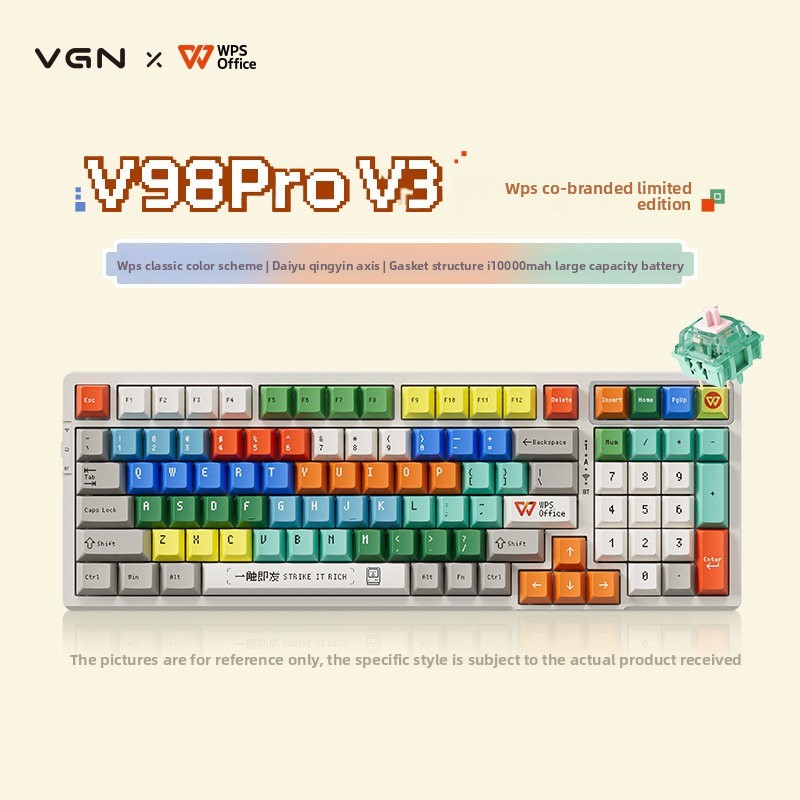 Esports Gaming Brands - VGN V98Pro V3 Özelleştirilmiş E-Spor Mekanik