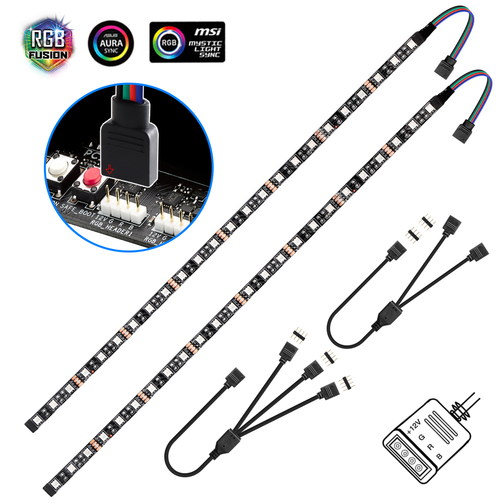 RGB oyun LED şerit işık 1 ila  - Esports Gaming Splitter incelemesi ve fiyatı