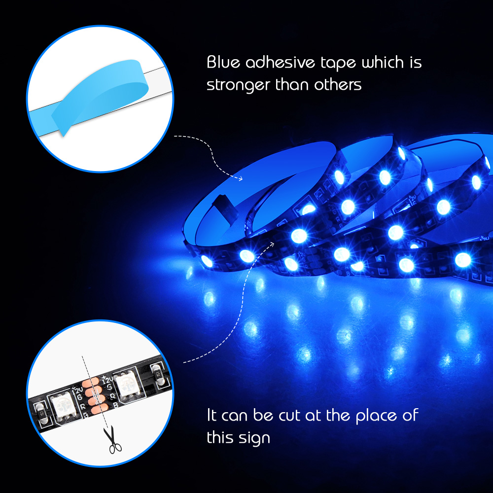 RGB oyun LED şerit işık 1 ila  - Esports Gaming Splitter incelemesi ve fiyatı