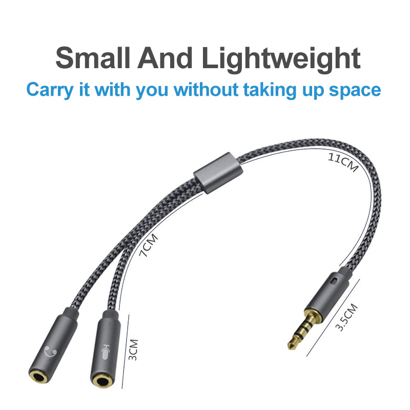 Kulaklık Splitter 3.5mm ses +  - Esports Gaming Splitter incelemesi ve fiyatı